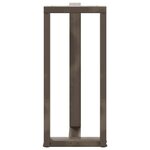 vidaXL Pieds de table de bar en forme de T 2 pièces noir 40 x 35 x (90-91) cm acier