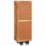 vidaXL Haut Armoire Marron 40 x 30 x 120 5 cm bois de manguier massif