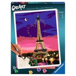 CreArt 30x40cm Paris City of Love - peinture numeros