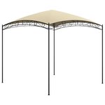 vidaXL Belvédère 3x3x2 65 m Crème 180 g/m²