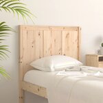vidaXL Tête de lit 80 5x4x100 cm Bois massif de pin