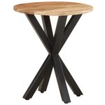 vidaXL Table d'appoint 48x48x56 cm Bois d'acacia massif