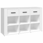vidaXL Buffet Blanc 100x30x59 5 cm Bois d'ingénierie