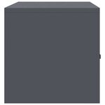 vidaXL Armoire de rangement Anthracite 90 x 40 x 40 cm Acier