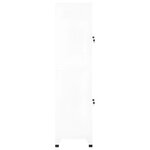 vidaXL Armoire à casiers Blanc 38x45x180 cm Acier
