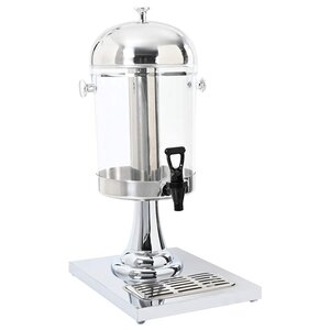 vidaXL Distributeur de jus en acier inoxydable 8 L
