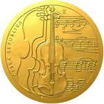 Pièce de monnaie en Or g 15.57 (1/2 oz) Millésime 2024 JOSEF SUK