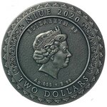 NYAI RORO KIDUL Itgoddesses 2 Oz Silver Coin 2 Dollars Niue 2020