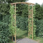 vidaXL Arche pour rosiers Bambou 118x40x187 cm