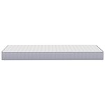 vidaXL Matelas en mousse moyennement doux 120x200 cm