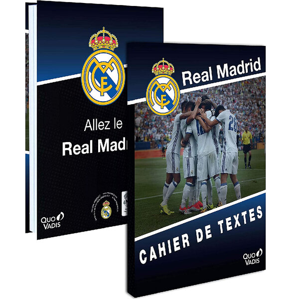 Cahier de texte real madrid - 6 onglets