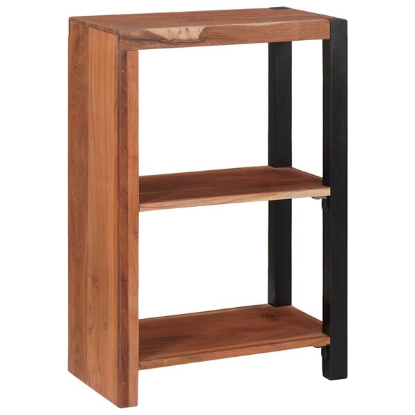vidaXL Étagère Marron 50 x 30 x 75 cm Bois d'Acacia Massif