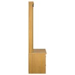 vidaXL Portemanteau SANDNES 87x40x159 5 cm bois massif pin