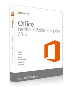 Microsoft Office 2016 Famille et Petite Entreprise (Home & Business) - Clé licence à télécharger