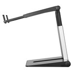 Newstar support pliable d'ordinateur portable 10"-17" argenté et noir