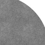 vidaXL Bâche de piscine gris clair Ø306 cm géotextile polyester