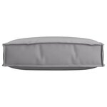 vidaXL Coussin pour assise de palette Gris 60 x 60 x 12 cm