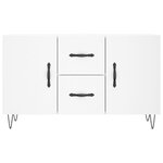 vidaXL Buffet blanc 100x36x60 cm bois d'ingénierie