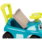 SMOBY - Porteur Auto Enfant Bleu