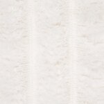 vidaXL Jeté Crème 240 x 220 cm Toison