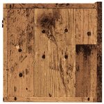 vidaXL Meubles TV muraux 2 Pièces vieux bois 100x30x30 cm