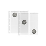 Feuilles Numis 55 pour ranger 6 monnaies de collection.