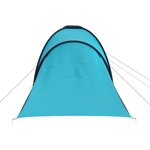 vidaXL Tente de camping pour 6 personnes bleu et bleu clair