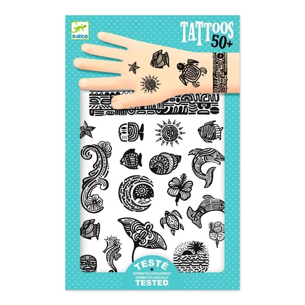 Djeco DJ09248 - Tatouages Polynésie