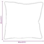 vidaXL Oreiller Blanc Polyester