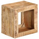 vidaXL Tabouret 40x30x40 cm Bois de manguier solide