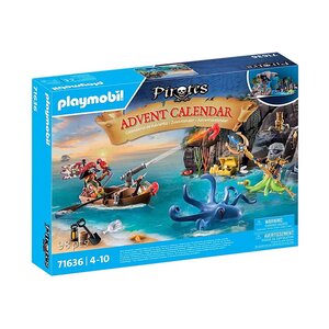 PLAYMOBIL 71636 - Calendrier de l'Avent Pirates
