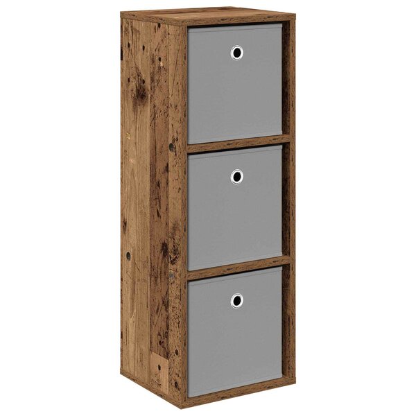 vidaXL Buffet avec tiroir Bois ancien 30 5 x 27 x 84 5 cm