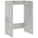vidaXL Armoire pour machine à laver Béton 67 5 x 48 x 97 cm