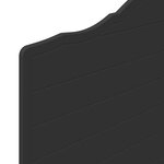vidaXL Tête de lit Chêne noir 75 cm Bois d'ingénierie