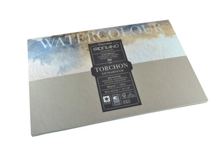 Papier Aquarelle Grain Torchon 30x45 300g 20 f.