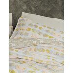 Parure de lit - housse de couette 220 x 240 + 2 taies d'oreiller 60 x 60 coton renforcé - Beige