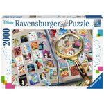 Puzzle 2000 p - mes timbres préférés / disney
