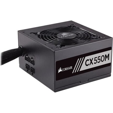 CORSAIR Alimentation CX550M - 550 Watts - Semi Modulaire - 80+ Bronze (CP-9020102-EU)