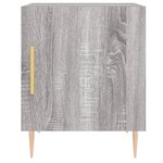 vidaXL Tables de chevet 2 Pièces sonoma gris 40x40x50cm bois d'ingénierie