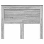 vidaXL Tête de lit Gris Sonoma 135 cm Bois d'ingénierie