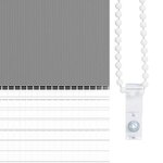 vidaXL Store 50x100 cm Gris