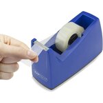Dévidoir de ruban 300 anti-dérapant bleu rapesco