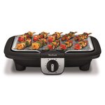 Tefal yy3818fb barbecue easygrill 2 en 1 + plancha de table