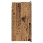 vidaXL Armoire Murale Bois ancien 59 x 31 x 64 cm Bois d'ingénierie
