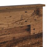 vidaXL Tête de lit Bois Ancien 120 cm Bois d'ingénierie