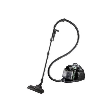 ELECTROLUX SILENTPERFORMER ECO ESPC7GREEN - Aspirateur traineau sans sac - 1,4L - rayon 9m - 72dB - 4 accessoires - Noir