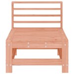 vidaXL Canapés centraux de jardin 2 Pièces bois massif douglas