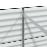 vidaXL Jardinière surélevée Marron 240 x 80 x 81 cm Acier