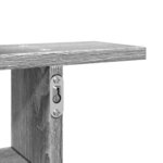 vidaXL Étagères murales 2Pièces sonoma gris 50x12x50 cm bois d'ingénierie