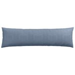vidaXL Coussins de canapé 2 Pièces Bleu 145 x 40 cm